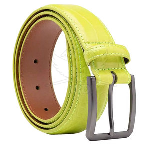Cinturones de Cuero de Venta Directa de Fábrica, Acabado Liso de Acero, Construcción Resistente, Diseño Ajustable, Uso Diario, Casual, de Negocios y al Aire Libre - Product Image 2