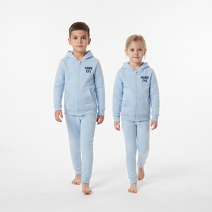 Conjunto Deportivo Infantil al por Mayor, Sudadera con Cremallera Completa y Pantalones Jogger, Ropa Deportiva Unisex con Logotipo Personalizado para Niños - Product Image 3