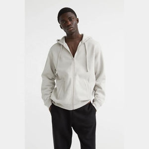 Sweat à capuche zippé Tech Fleece pour homme – Doux, coupe-vent, respirant, en molleton de coton épais et chaud pour l'hiver - Product Image 2
