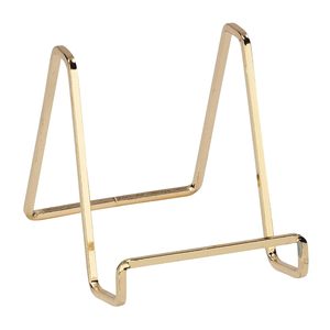 <b>Metal</b> Display Stand Elegant Decorative Stand for Showpieces Plates Books Art Display - Product Image 5