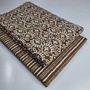 Top Bottom Unstitched Woven Jaipuri Printed Denim Fabric Set | 60x60 | 1 Batch 5m Top 5m Bottom | Girls Boys Suit | Home Textile - Product Image 4