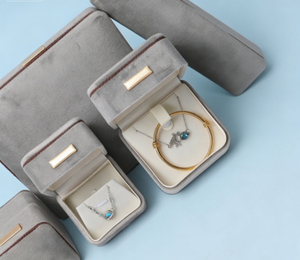 Boîtes à bijoux de luxe, boîte à bagues pas chère, boîtes d'emballage de bijoux noires pour les petites entreprises, vente en gros en usine - Product Image 5