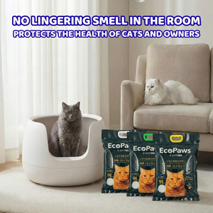 Arena para Gatos de Bentonita Ecopaws – Aglutinación Fuerte, Bajo en Polvo, Control de Olores Duradero, Fórmula de Arcilla Natural - Product Image 5