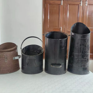 Cubo para carbón para almacenar carbón para fogatas y fuegos artificiales durante el camping, fácil de transportar y quemar. - Product Image 1