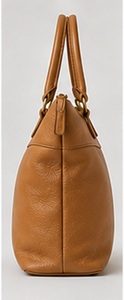 Sac fourre-tout tendance en cuir véritable pour femme Gravs, grande capacité, sac à bandoulière, sac à main à poignée supérieure, texture grainée, détachable - Product Image 5