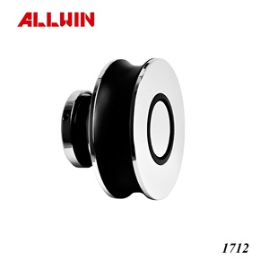 OEM ODM Conception moderne Rouleau coulissant en acier et laiton avec pince pour porte vitrée, pour applications hôtelières et de garage, Rouleau de fenêtre en fer - Product Image 6