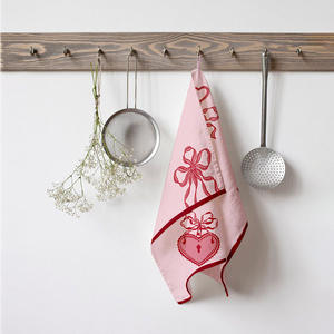 ผ้าเช็ดครัวผ้าฝ้ายแบบสั่งทำพิเศษ ซึมซับน้ำได้ดีเยี่ยม พร้อมลายพิมพ์ - Product Image 1