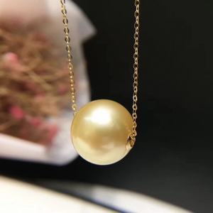 Collier de perles d'eau douce de Zhuji, 6-7 mm, presque parfait, forte brillance, luxe, superposé, pendentif tendance, légers défauts, vente en gros - Product Image 4