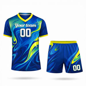 Ensemble de vêtements de sport pour femmes, design personnalisé OEM, imprimé par sublimation, qualité professionnelle, fabriqué en tissu 100% polyester, uniforme de volley-ball - Product Image 1