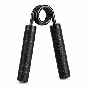 Entrenador de Fuerza de Agarre Ajustable con Mango de Acero y Resorte Rojo, Equipo de Fitness con Contador Digital para Ejercicios de Dedos - Product Image 4