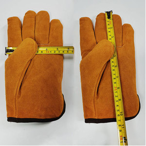 Wholesale Reusable Comfortable Handmade <b>Touch</b> Screen Outdoor Leather Safety <b>Gloves</b> with Low Price-Best Supplier - Product Image 3