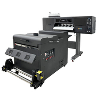 Imprimante DTF Santos 60 cm à prix avantageux, machine à imprimer DTF à 2 têtes, tête d'impression I3200 Xp600, imprimante DTF de 24 pouces avec four à secouer