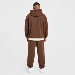Conjunto Deportivo de Invierno para Hombre con Capucha y Logotipo Personalizado, de Alta Calidad a Bajo Precio, Holgado, para Gimnasio y Entrenamiento - Product Image 2