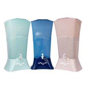 Nazava pour filtre purificateur d'eau de comptoir à gravité 3 étages 50 GPD 2X16-32 litres avec affichage de la durée de vie du filtre pour une eau potable sûre - Product Image 1