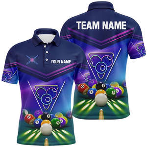 Camiseta Deportiva Personalizada con Elementos de Golf, Sublimada, Anti-Radiación Solar, Polos Personalizados para Hombre - Product Image 5