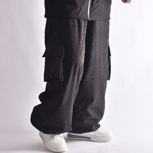 Pantalones de esquí transpirables e impermeables para hombre al por mayor, pantalones holgados Cargo personalizados para Snowboard, pantalones de esquí para nieve, ropa de nieve de talla grande - Product Image 1