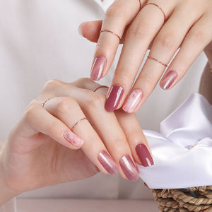 Bandes d'ongles en gel ShineB #45855 Rose Aura Meilleure vente autocollants pour ongles faciles Salon de haute qualité fabriqué en corée Article de mode Décoration - Product Image 4