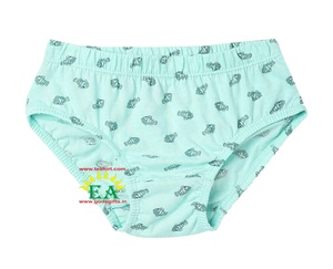 Vente en gros 100% coton culotte tricotée sans couture mignon dessin animé imprimé enfant en bas âge garçon slips enfants ensemble de sous-vêtements de l'inde - Product Image 6