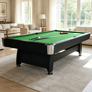 Table <span class=keywords><strong>de</strong></span> billard multifonction 3 en 1 en MDF <span class=keywords><strong>de</strong></span> 7 pieds fabriquée en Chine, avec système <span class=keywords><strong>de</strong></span> retour automatique des billes - Product Image 6