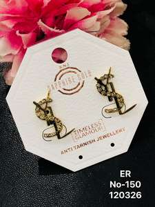 Pendientes de Acero Inoxidable Chapados en Oro Antideslustre, Geométricos, Modernos, para Mujer, Joyería Minimalista de Moda - Product Image 4