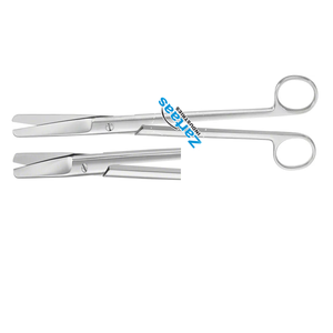 Instruments chirurgicaux droits en acier inoxydable de haute qualité, 20 cm, certifiés CE Classe I pour la chirurgie générale - Product Image 6