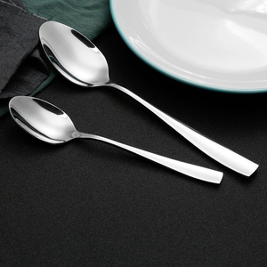Cuillère à café en acier inoxydable de 6,7 pouces, cuillère de table de qualité alimentaire supérieure, cuillère à long manche pour café, thé, dessert, cuillère à mélanger - Product Image 5