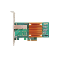 Carte réseau PCIe 2.5G avec puce GRT G225E |   Adaptateur Ethernet SFP à Port Unique pour Serveur et PC