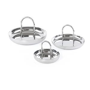 Tazón de Metal para Servir Frutas, Diseño Artesanal, Moderno y de Lujo, Tendencia en Tazones para Postres de Frutas - Product Image 5