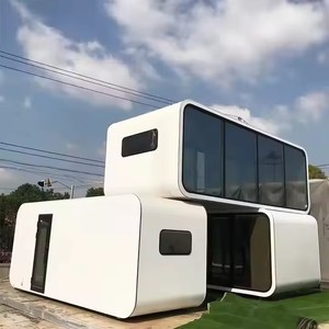 Casa Prefabbricata Mobile in Acciaio Stile Apple, Ecologica e Moderna, per Uso Esterno in <span class=keywords><strong>Hotel</strong></span> e Uffici - Product Image 2