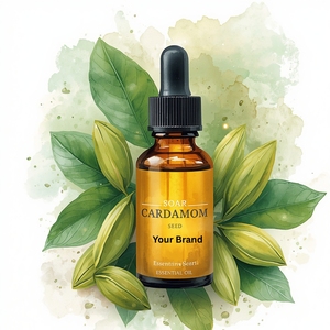 Fabricant et fournisseur en gros d'huile essentielle de cardamome 100% naturelle à base de graines, ODM/OEM, prix de gros, export - Product Image 6