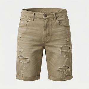 Pantalones Cortos de Mezclilla de Verano 100% Algodón de Alta Calidad para Mujer, Casuales, a la Moda, de Tela Suave, Color Personalizado, Nuevo - Product Image 1