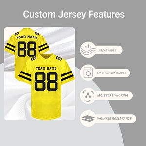 Sportswear American Football Jersey Streetwear Factory Polyester Mesh Custom Player Name Number Stitched Logo Premium - Product Image 6