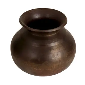 Handmade Antique Water Pot Brass Lota for Storage Flower Pot Home Decor Gift Items in Bulk SNG-585