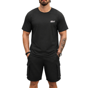 Nouvelle Collection 2026 : Ensemble Short Homme Personnalisé – Tissu de Qualité Supérieure, Impression Logo Personnalisée, Style Été, Ensembles Shorts Abordables - Product Image 1