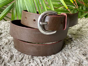 Nuevo cinturón de cuero con hebilla para hombre, cinturón informal Formal impecable de alta calidad, cinturón marrón de cuero genuino para hombre con hebilla ajustable - Product Image 2