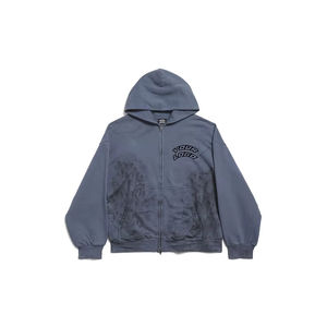Sweat à capuche personnalisé 2026 avec impression sérigraphique effet soleil délavé, 100 % coton molletonné haute densité, pour un look décontracté ou streetwear, unisexe - Product Image 5