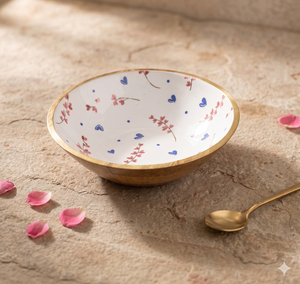 Cuenco de madera Logotipo de grano Pieza completa personalizada Acacia Comida de madera Fruta Vajilla Cuencos Ensaladera redonda Juego de cuencos - Product Image 1
