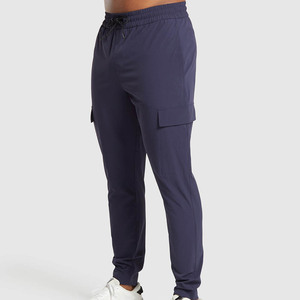 Top Trending Wholesale Custom Logo Men's <b>Stretch</b> <b>Cargo</b> Pants Drawstring Elastic Waist Side Pockets Casual Joggers At Low Price - Product Image 5