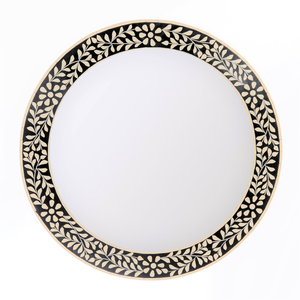 Miroir mural rond personnalisé en bois écologique fait main avec incrustations - Product Image 3