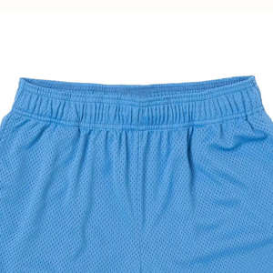 Shorts de sport amples en maille pour hommes avec logo personnalisé, pour la gym, le basketball, l'entraînement, le fitness, le streetwear, avec motif uni, style jogger - Product Image 6