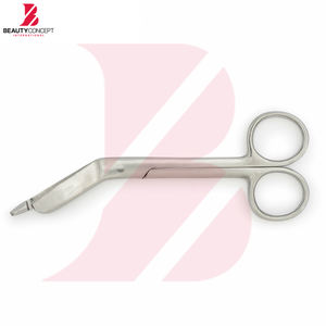 Ciseaux chirurgicaux manuels de qualité supérieure, poignée antidérapante, acier inoxydable médical, autoclavables, réutilisables, premiers secours - Product Image 3