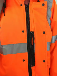 Fabricación de Ropa de Seguridad Reflectante, Chaquetas de Trabajo Impermeables de Alta Visibilidad para Invierno, Chaqueta de Construcción - Product Image 2