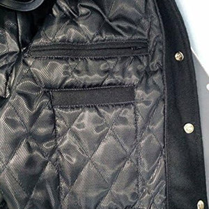 Custom Alpha Sorority Fraternity Letterman Jacket Stylish University Greek Apparel Satin Baseball Bomber Jacket Snap <b>Button</b> - Product Image 3