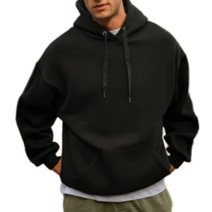 High Quality 100% Cotton Zipper-Up <b>Thick</b> <b>Fleece</b> Heavyweight Winter Hoodie Plain Custom Men Wholesale - Product Image 4