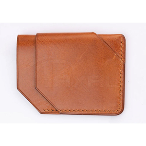 Trendy Custom Genuine Leather Unique <b>Wallet</b> Unisex Fold Closure Minimalist Design <b>Card</b> <b>Holder</b> Leather <b>Wallets</b> - Product Image 6
