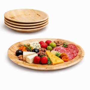Assiettes en feuilles de palmier robustes, compostables, écologiques, de 6 pouces, rondes, jetables, durables, pour le service alimentaire 2026 - Product Image 1