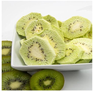 Venta al por mayor de fábrica: Snack de kiwi deshidratado 100% natural, orgánico y a granel, en rodajas, con sabor ácido. - Product Image 1