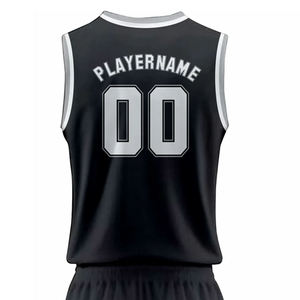 OEM Unisex Basketball Jersey Set High Quality Quick Dry Uniform for Men & Women Latest Design Youth Basketball Wear - Product Image 6