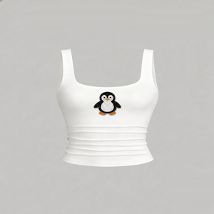 เสื้อกล้ามปักลูกปัดแฟชั่นสไตล์โบฮีเมียน เสื้อผ้าลูกปัดปักลายไม่ซ้ำใคร เสื้อกล้ามปักลูกปัดสำหรับผู้หญิง แฟชั่น - Product Image 1