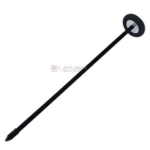 Ensemble de 2 marteaux réflexes noirs comprenant un marteau réflexe de percussion Taylor de 7,5 pouces et un marteau réflexe neurologique de 9 pouces - Product Image 3